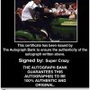 Super Crazy authentic signed WWE wrestling 8x10 photo W/Cert Autographed 09 Certificate of Authenticity from The Autograph Bank
