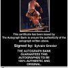 Sylvain Grenier authentic signed WWE wrestling 8x10 photo W/Cert Autographed 01 Certificate of Authenticity from The Autograph Bank