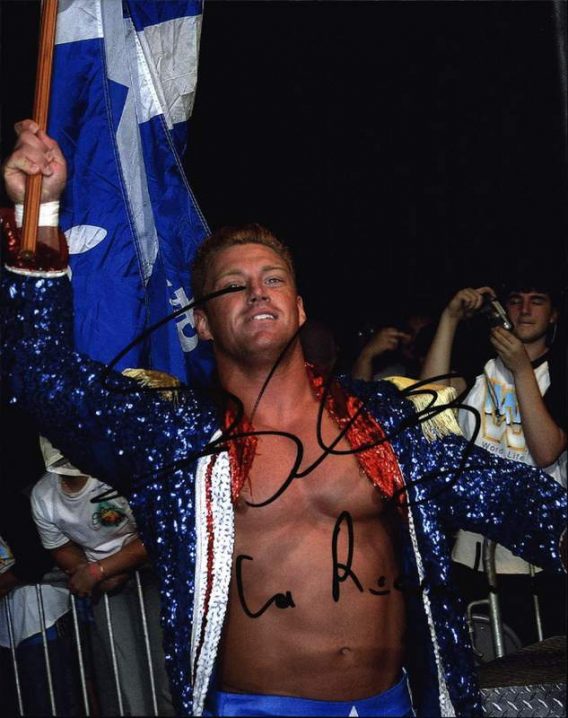 Sylvain Grenier authentic signed WWE wrestling 8x10 photo W/Cert Autographed 08 signed 8x10 photo