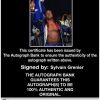 Sylvain Grenier authentic signed WWE wrestling 8x10 photo W/Cert Autographed 12 Certificate of Authenticity from The Autograph Bank