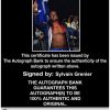 Sylvain Grenier authentic signed WWE wrestling 8x10 photo W/Cert Autographed 16 Certificate of Authenticity from The Autograph Bank