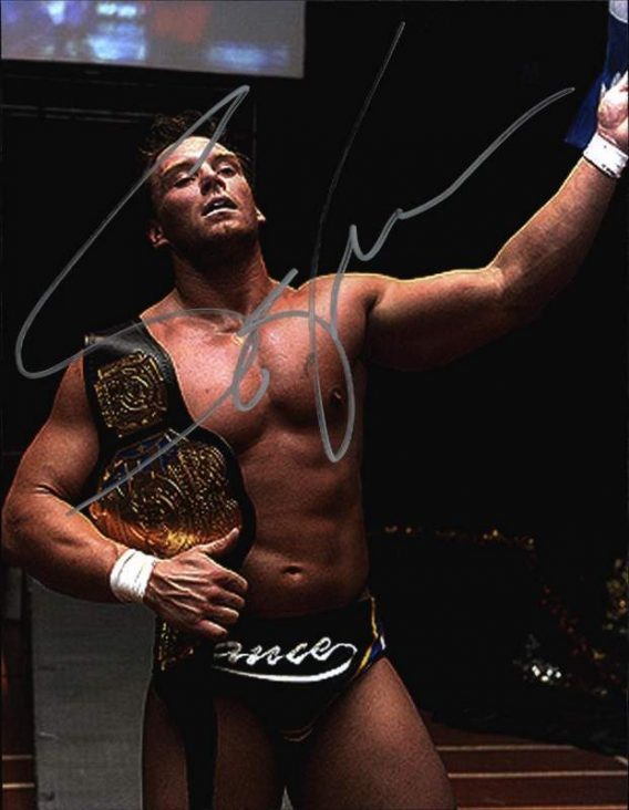 Sylvain Grenier authentic signed WWE wrestling 8x10 photo W/Cert Autographed 21 signed 8x10 photo