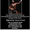 Sylvain Grenier authentic signed WWE wrestling 8x10 photo W/Cert Autographed 21 Certificate of Authenticity from The Autograph Bank