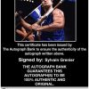 Sylvain Grenier authentic signed WWE wrestling 8x10 photo W/Cert Autographed 26 Certificate of Authenticity from The Autograph Bank