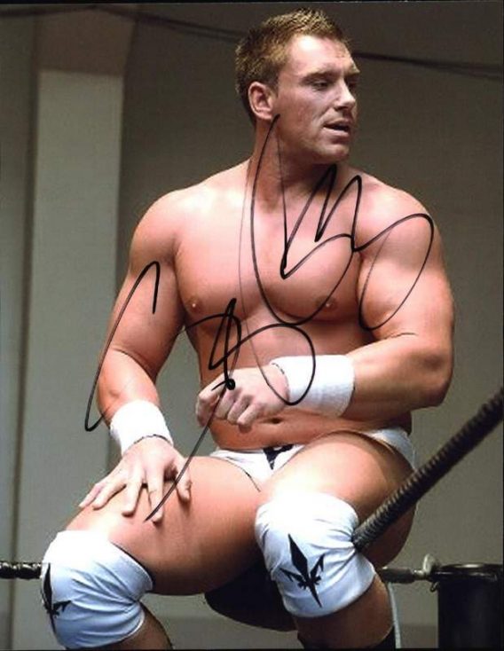 Sylvain Grenier authentic signed WWE wrestling 8x10 photo W/Cert Autographed 30 signed 8x10 photo