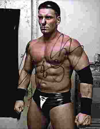 Sylvain Grenier authentic signed WWE wrestling 8x10 photo W/Cert Autographed 32 signed 8x10 photo