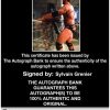 Sylvain Grenier authentic signed WWE wrestling 8x10 photo W/Cert Autographed 34 Certificate of Authenticity from The Autograph Bank