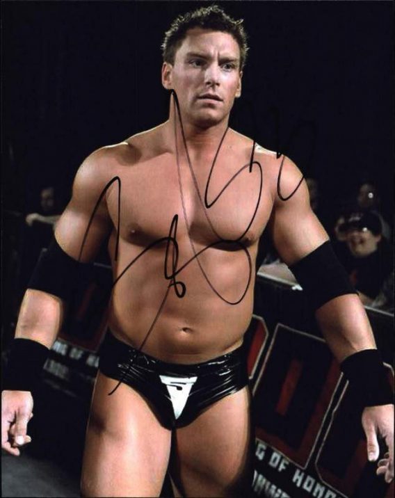 Sylvain Grenier authentic signed WWE wrestling 8x10 photo W/Cert Autographed 35 signed 8x10 photo