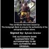 Sylvain Grenier authentic signed WWE wrestling 8x10 photo W/Cert Autographed 36 Certificate of Authenticity from The Autograph Bank