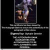 Sylvain Grenier authentic signed WWE wrestling 8x10 photo W/Cert Autographed 38 Certificate of Authenticity from The Autograph Bank
