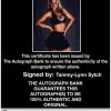 Tammy-Lynn Sytch authentic signed WWE wrestling 8x10 photo W/Cert Autographed 04 Certificate of Authenticity from The Autograph Bank