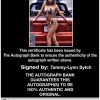 Tammy-Lynn Sytch authentic signed WWE wrestling 8x10 photo W/Cert Autographed 08 Certificate of Authenticity from The Autograph Bank