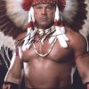 Tatanka authentic signed WWE wrestling 8x10 photo W/Cert Autographed 04 signed 8x10 photo