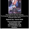 Tatanka authentic signed WWE wrestling 8x10 photo W/Cert Autographed 05 Certificate of Authenticity from The Autograph Bank