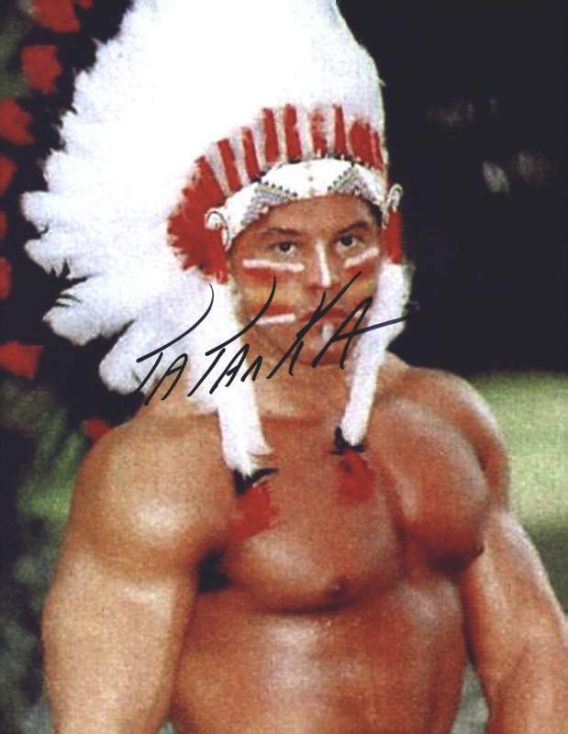 Tatanka authentic signed WWE wrestling 8x10 photo W/Cert Autographed 06 signed 8x10 photo