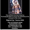 Tatanka authentic signed WWE wrestling 8x10 photo W/Cert Autographed 07 Certificate of Authenticity from The Autograph Bank