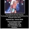 Tatanka authentic signed WWE wrestling 8x10 photo W/Cert Autographed 09 Certificate of Authenticity from The Autograph Bank