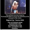 Tatanka authentic signed WWE wrestling 8x10 photo W/Cert Autographed 10 Certificate of Authenticity from The Autograph Bank