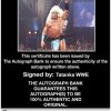 Tatanka authentic signed WWE wrestling 8x10 photo W/Cert Autographed 17 Certificate of Authenticity from The Autograph Bank