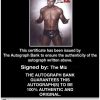 The Miz authentic signed WWE wrestling 8x10 photo W/Cert Autographed 0130 Certificate of Authenticity from The Autograph Bank