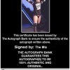 The Miz authentic signed WWE wrestling 8x10 photo W/Cert Autographed 0132 Certificate of Authenticity from The Autograph Bank