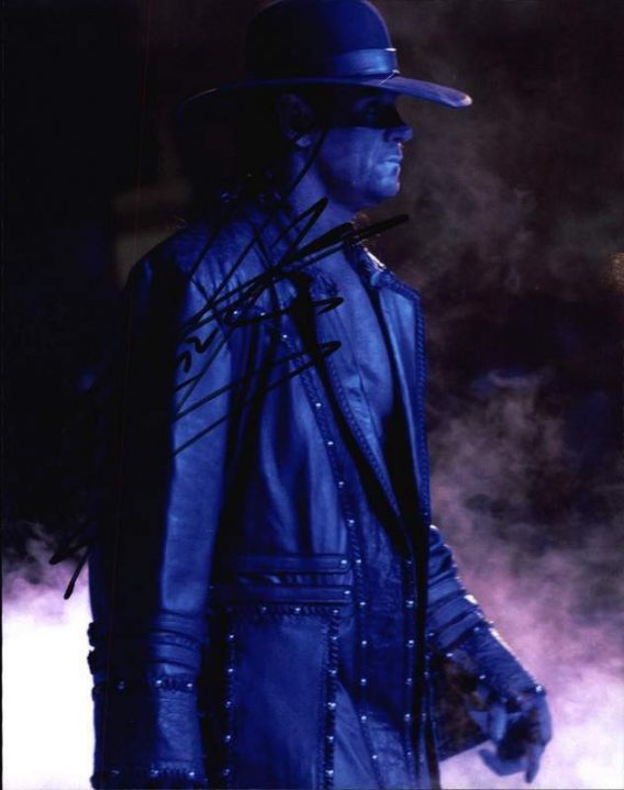 The Undertaker authentic signed WWE wrestling 8x10 photo W/Cert Autographed 01 signed 8x10 photo