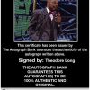 Theodore Long authentic signed WWE wrestling 8x10 photo W/Cert Autographed 03 Certificate of Authenticity from The Autograph Bank