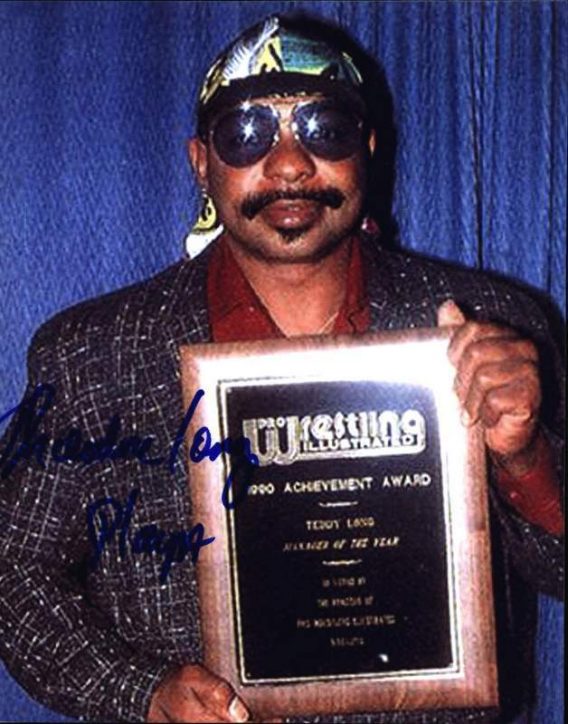 Theodore Long authentic signed WWE wrestling 8x10 photo W/Cert Autographed 04 signed 8x10 photo