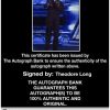 Theodore Long authentic signed WWE wrestling 8x10 photo W/Cert Autographed 09 Certificate of Authenticity from The Autograph Bank