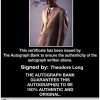 Theodore Long authentic signed WWE wrestling 8x10 photo W/Cert Autographed 14 Certificate of Authenticity from The Autograph Bank
