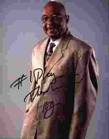 Theodore Long authentic signed WWE wrestling 8x10 photo W/Cert Autographed 15 signed 8x10 photo