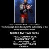 Travis Tomko authentic signed WWE wrestling 8x10 photo W/Cert Autographed 01 Certificate of Authenticity from The Autograph Bank