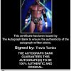 Travis Tomko authentic signed WWE wrestling 8x10 photo W/Cert Autographed 16 Certificate of Authenticity from The Autograph Bank