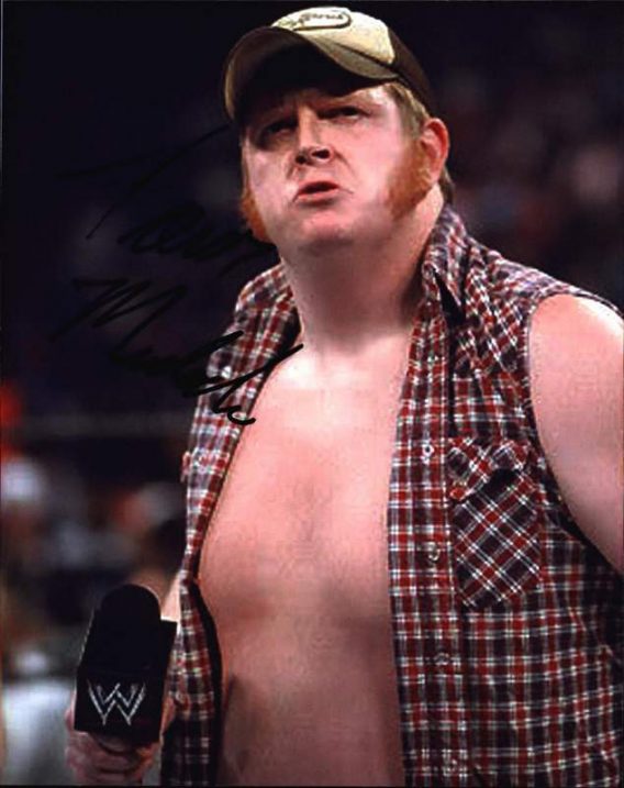 Trevor Murdoch authentic signed WWE wrestling 8x10 photo W/Cert Autographed 01 signed 8x10 photo