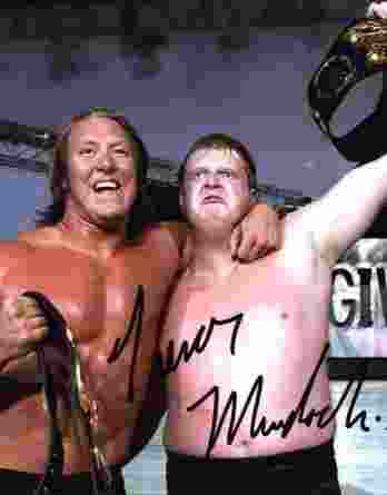 Trevor Murdoch authentic signed WWE wrestling 8x10 photo W/Cert Autographed 02 signed 8x10 photo