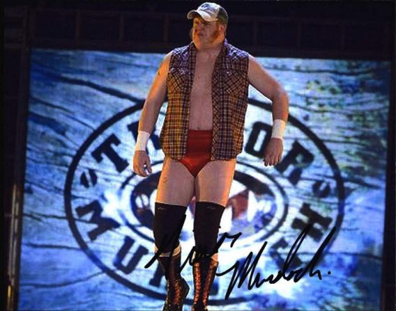 Trevor Murdoch authentic signed WWE wrestling 8x10 photo W/Cert Autographed 06 signed 8x10 photo