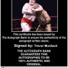 Trevor Murdoch authentic signed WWE wrestling 8x10 photo W/Cert Autographed 08 Certificate of Authenticity from The Autograph Bank