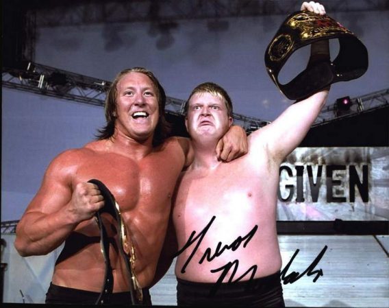 Trevor Murdoch authentic signed WWE wrestling 8x10 photo W/Cert Autographed 14 signed 8x10 photo