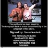 Trevor Murdoch authentic signed WWE wrestling 8x10 photo W/Cert Autographed 14 Certificate of Authenticity from The Autograph Bank