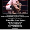 Trevor Murdoch authentic signed WWE wrestling 8x10 photo W/Cert Autographed 15 Certificate of Authenticity from The Autograph Bank