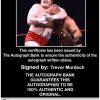 Trevor Murdoch authentic signed WWE wrestling 8x10 photo W/Cert Autographed 18 Certificate of Authenticity from The Autograph Bank