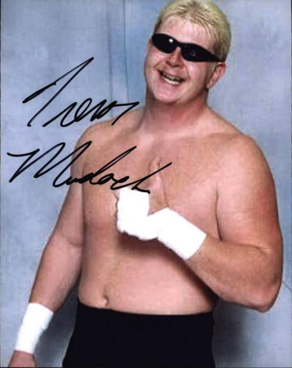 Trevor Murdoch authentic signed WWE wrestling 8x10 photo W/Cert Autographed 24 signed 8x10 photo