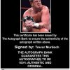 Trevor Murdoch authentic signed WWE wrestling 8x10 photo W/Cert Autographed 26 Certificate of Authenticity from The Autograph Bank