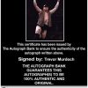 Trevor Murdoch authentic signed WWE wrestling 8x10 photo W/Cert Autographed 27 Certificate of Authenticity from The Autograph Bank