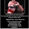 Trevor Murdoch authentic signed WWE wrestling 8x10 photo W/Cert Autographed 28 Certificate of Authenticity from The Autograph Bank
