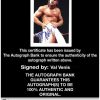 Val Venis authentic signed WWE wrestling 8x10 photo W/Cert Autographed 12 Certificate of Authenticity from The Autograph Bank