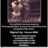 Viscera Big Daddy Voodoo signed WWE wrestling 8x10 photo W/Cert Autographed 06 Certificate of Authenticity from The Autograph Bank