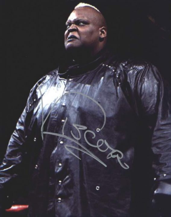 Viscera Big Daddy Voodoo signed WWE wrestling 8x10 photo W/Cert Autographed 10 signed 8x10 photo