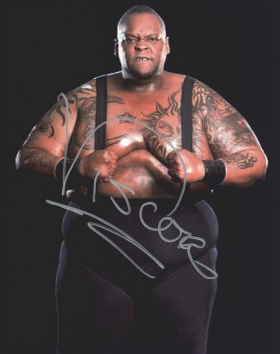 Viscera Big Daddy Voodoo signed WWE wrestling 8x10 photo W/Cert Autographed 11 signed 8x10 photo