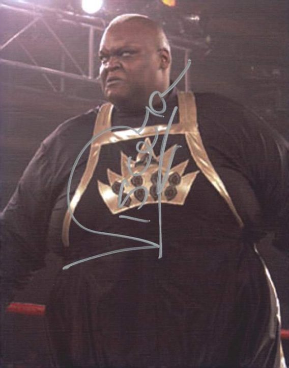 Viscera Big Daddy Voodoo signed WWE wrestling 8x10 photo W/Cert Autographed 13 signed 8x10 photo